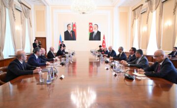 Ali Asadov met with Numan Kurtulmuş