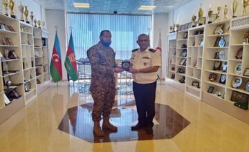 Commander of the Azerbaijan Naval Forces met with the Pakistani delegation