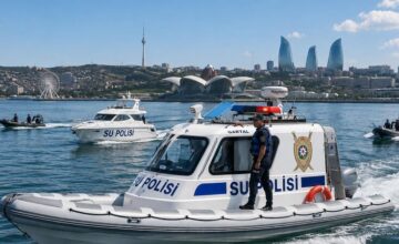Water police conducted an anti-drug operation on the seashore