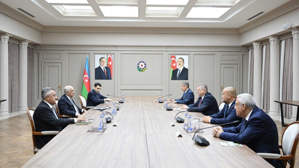Ali Asadov met with the Vice-Governor of the Astrakhan region