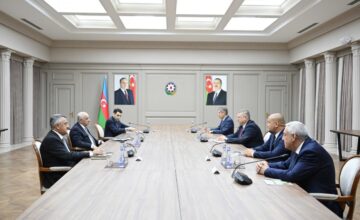 Ali Asadov met with the Vice-Governor of the Astrakhan region