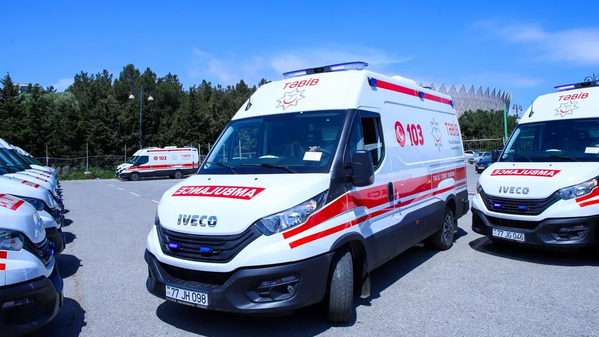 Renewal of all ambulance fleets in Azerbaijan is planned