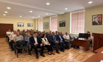 An event on radiation safety has been held