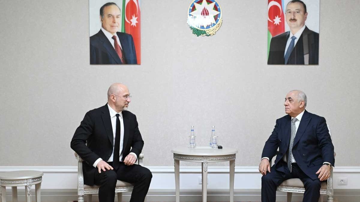 Ali Asadov met with Denys Shmyhal