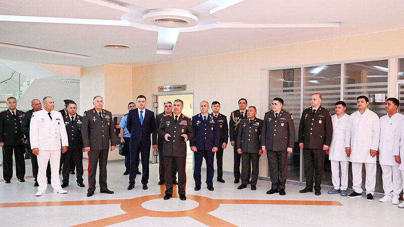 The leadership of the Ministry of Defense visited the Main Clinical Hospital – PHOTO/VIDEO