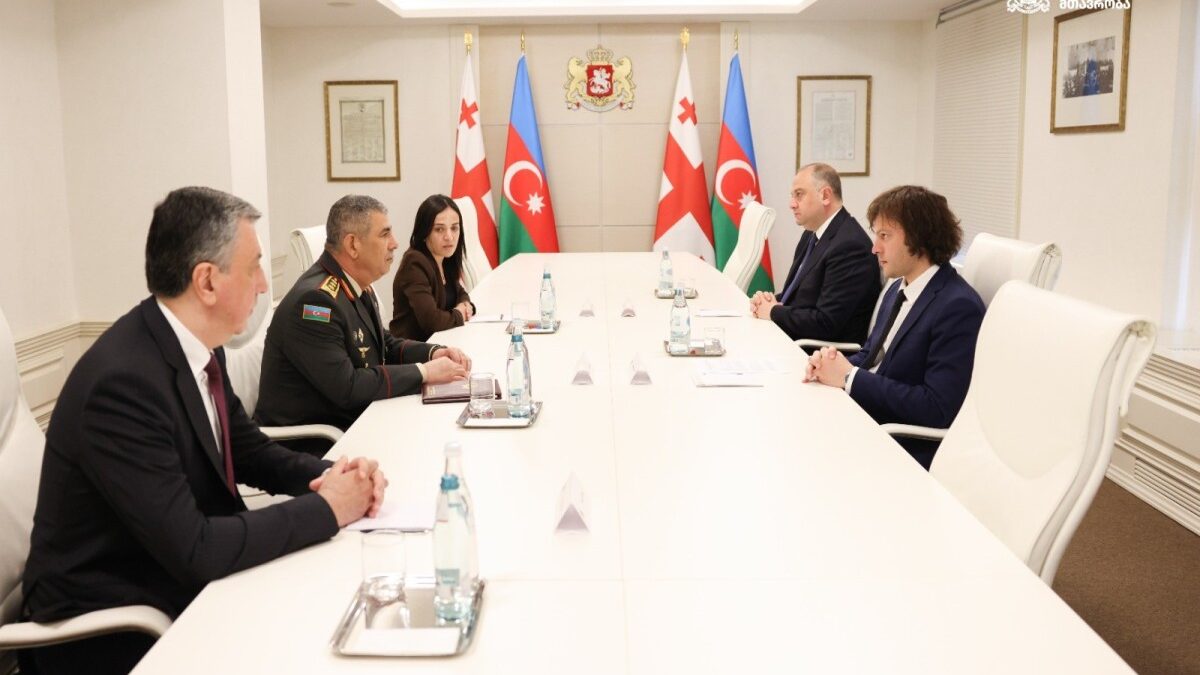 Zakir Hasanov discussed regional issues with the Prime Minister of Georgia
