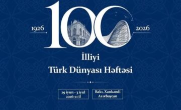 100th anniversary event of the First Turkological Congress is being held in Baku