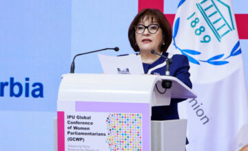 Chair of the Milli Majlis addressed the Global Conference of Women Parliamentarians in Belgrade