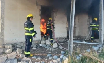 Fire broke out in a store in Bina – Video
