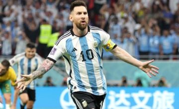 Messi named best player of the group stage