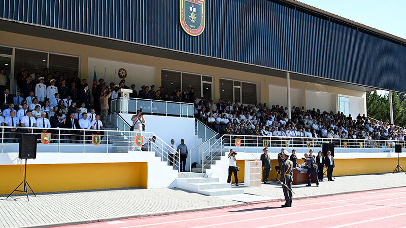 Graduation ceremony of Baku Military College and Military Medical Faculty held – VIDEO