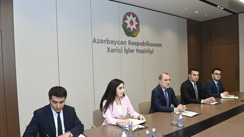 Jeyhun Bayramov met with ICMP Director-General Kathryne Bomberger