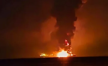 UKMTO: Explosion occurs on cargo ship fired upon in the Persian Gulf