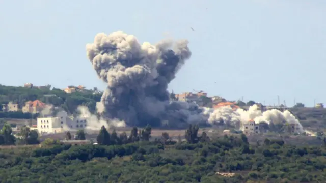 Israeli army reports another round of fire from Lebanese territory
