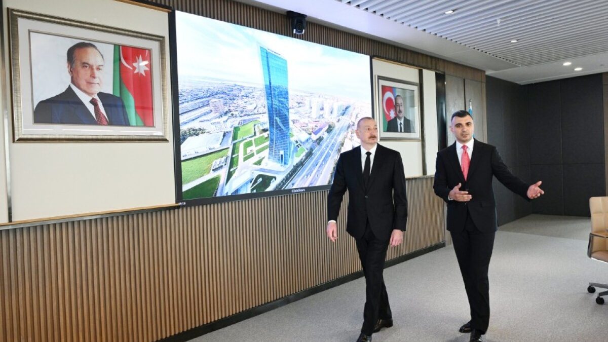 President Ilham Aliyev attended the opening of the new Central Bank building – PHOTO