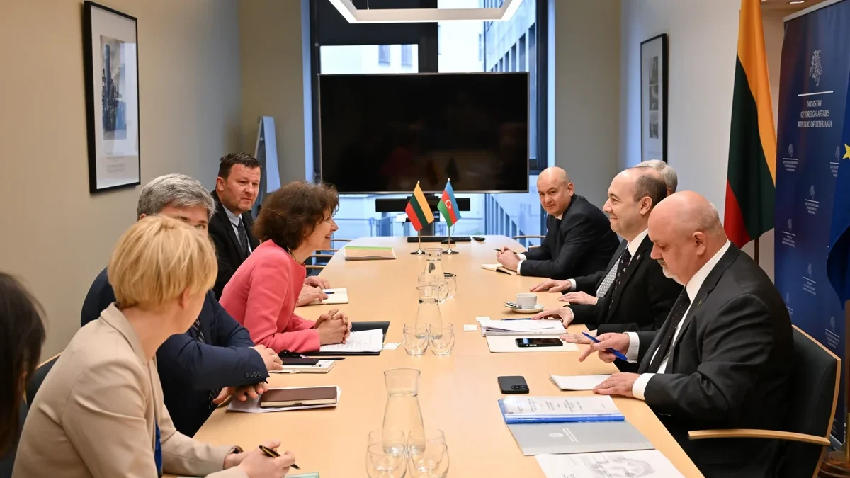 Political consultations held between the Ministries of Foreign Affairs of Lithuania and Azerbaijan