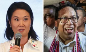 Sanchez leads Fujimori in presidential election
