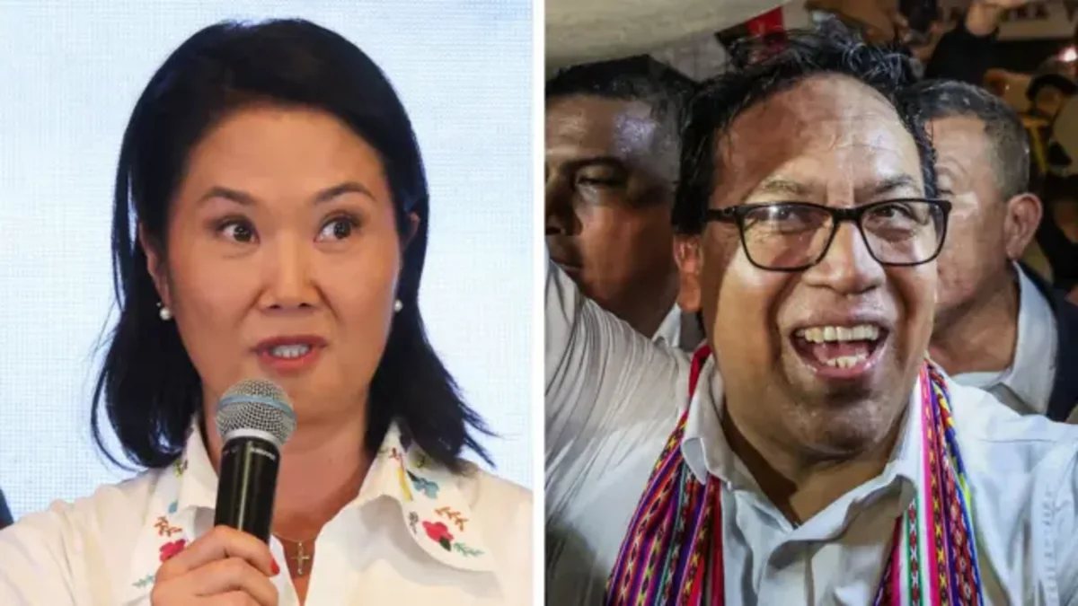 Sanchez leads Fujimori in presidential election