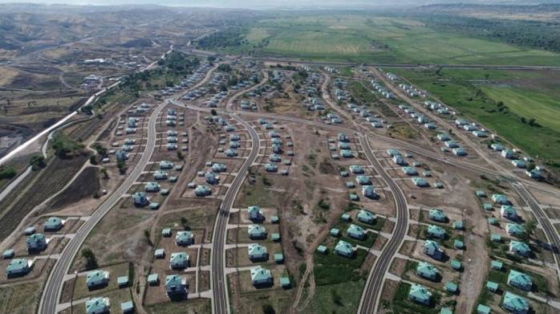 The NUMBER of the population relocated to the liberated territories