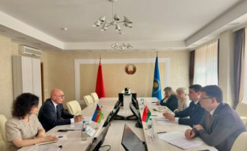 Firudin Gurbanov held a series of meetings in Belarus – PHOTO