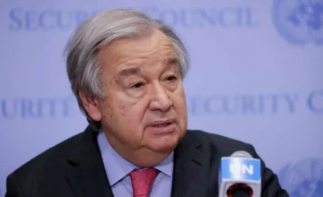 Guterres calls on parties to the conflict in the Middle East to stop strikes