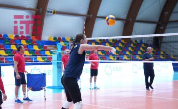 Our women’s volleyball team in training before the European League – PHOTOS