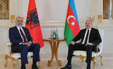Albanian Prime Minister Edi Rama has congratulated the President of Azerbaijan