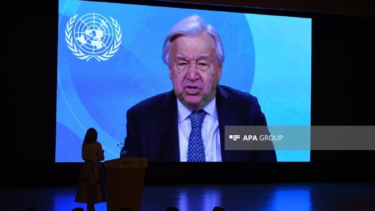 Guterres warns about exceeding the 1.5°C temperature limit