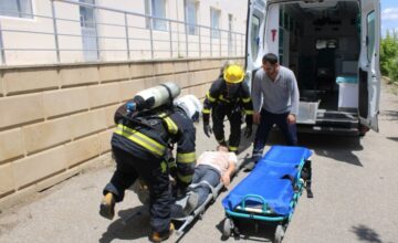 The Mugan Regional Center of the MES held a facility civil defense exercise – PHOTO