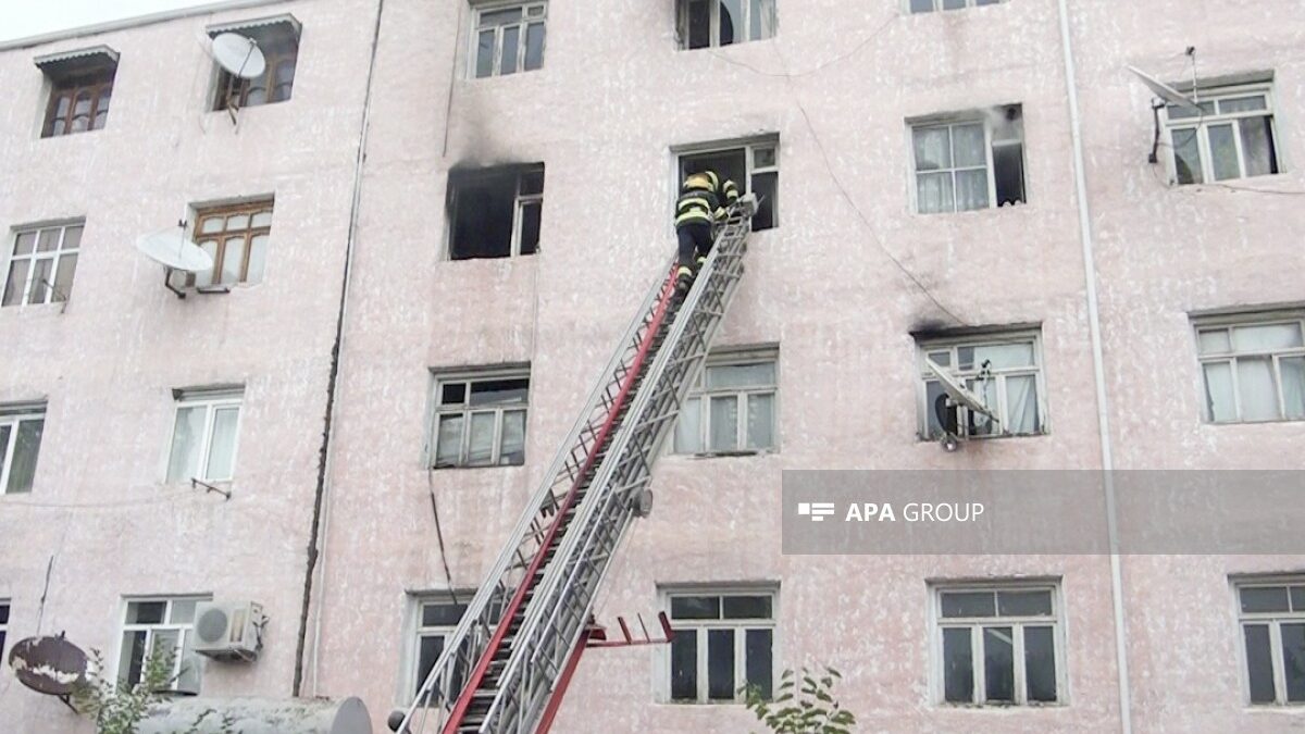 Fire in a residential building in Baku has been extinguished – UPDATED