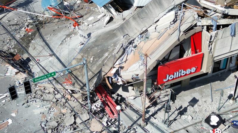 A 7.8-magnitude earthquake has occurred in the Mindanao region of the Philippines