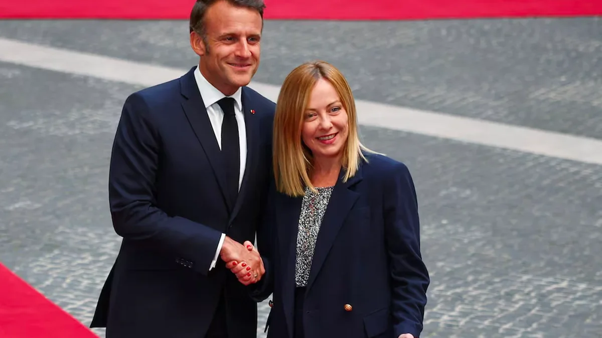 Macron intends to discuss the incident involving Trump with Meloni