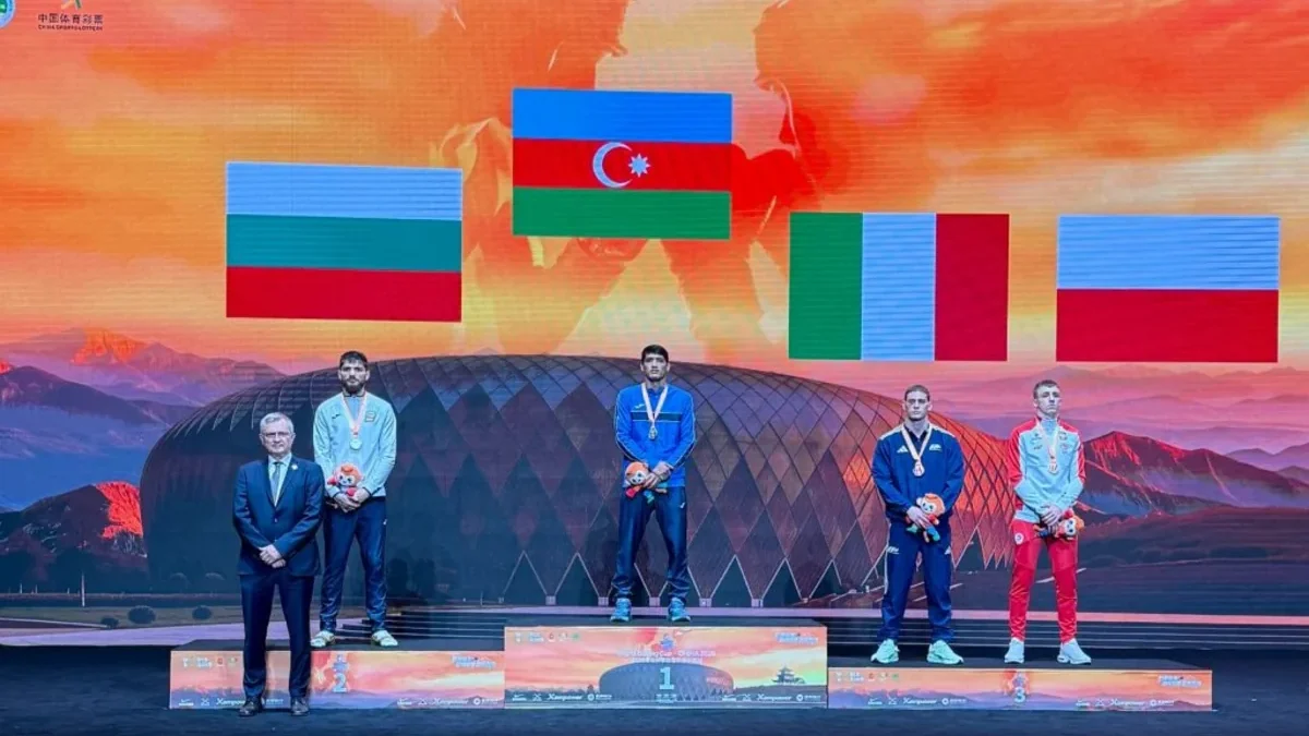Azerbaijani boxer wins gold medal at the World Cup