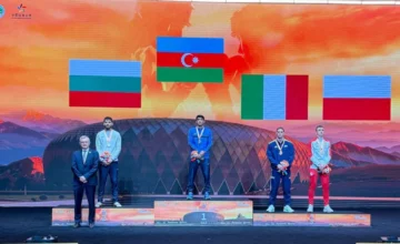 Azerbaijani boxer wins gold medal at the World Cup