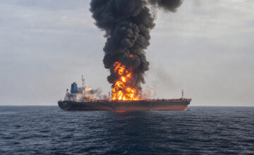 The US has struck a sanctioned tanker near Oman