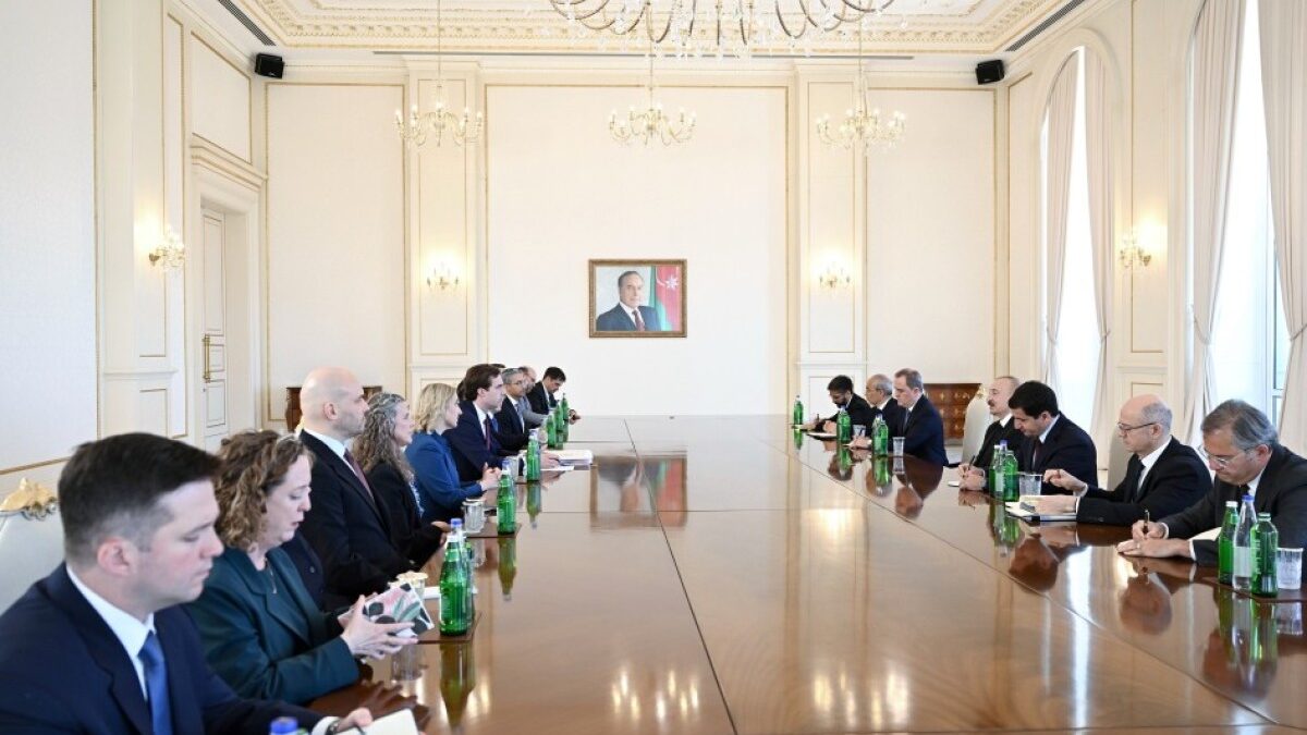 President Ilham Aliyev has received the US Assistant Secretary of State