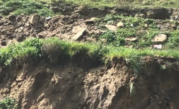 Landslide recorded on the Quba-Qusar border