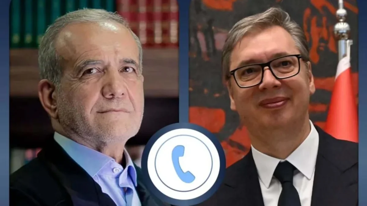 Vučić: I informed Pezeshkian that Serbia welcomes brave political decisions
