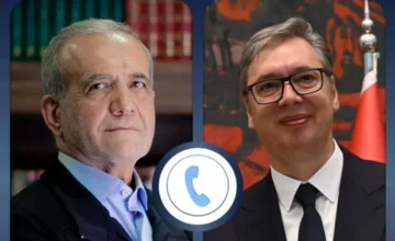 Vučić: I informed Pezeshkian that Serbia welcomes brave political decisions