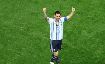 Lionel Messi named best player of the Argentina vs Austria match