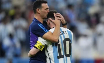 Scaloni: I don’t know what to say about Messi