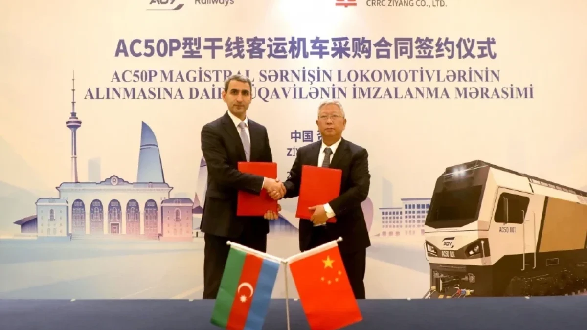 ADY purchases new freight and passenger locomotives from China