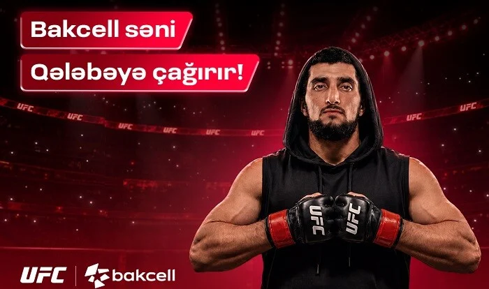 Bakcell is the main partner of the UFC Baku event