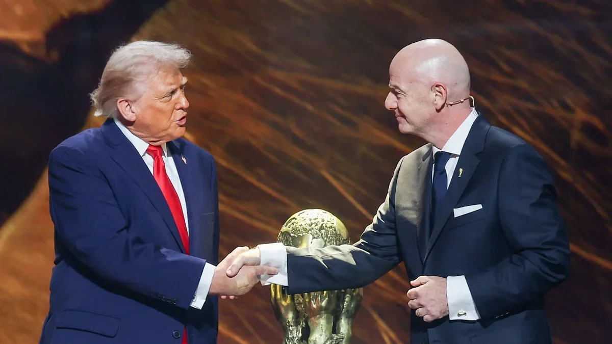 Infantino and Trump to present the trophy to the winner of the 2026 World Cup