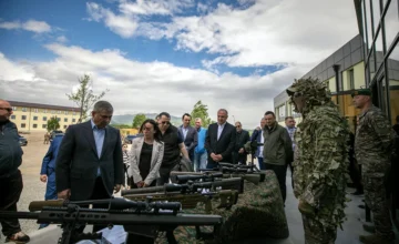 Zakir Hasanov visited a number of military facilities in Georgia