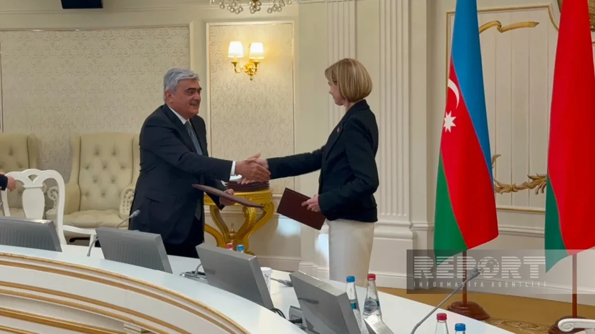 A number of documents signed between Azerbaijan and Belarus in Minsk