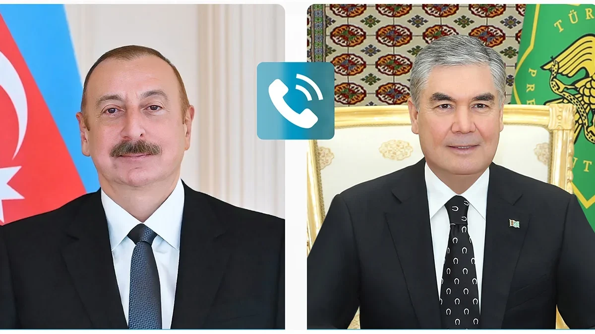 A telephone conversation took place between Ilham Aliyev and Gurbanguly Berdimuhamedov
