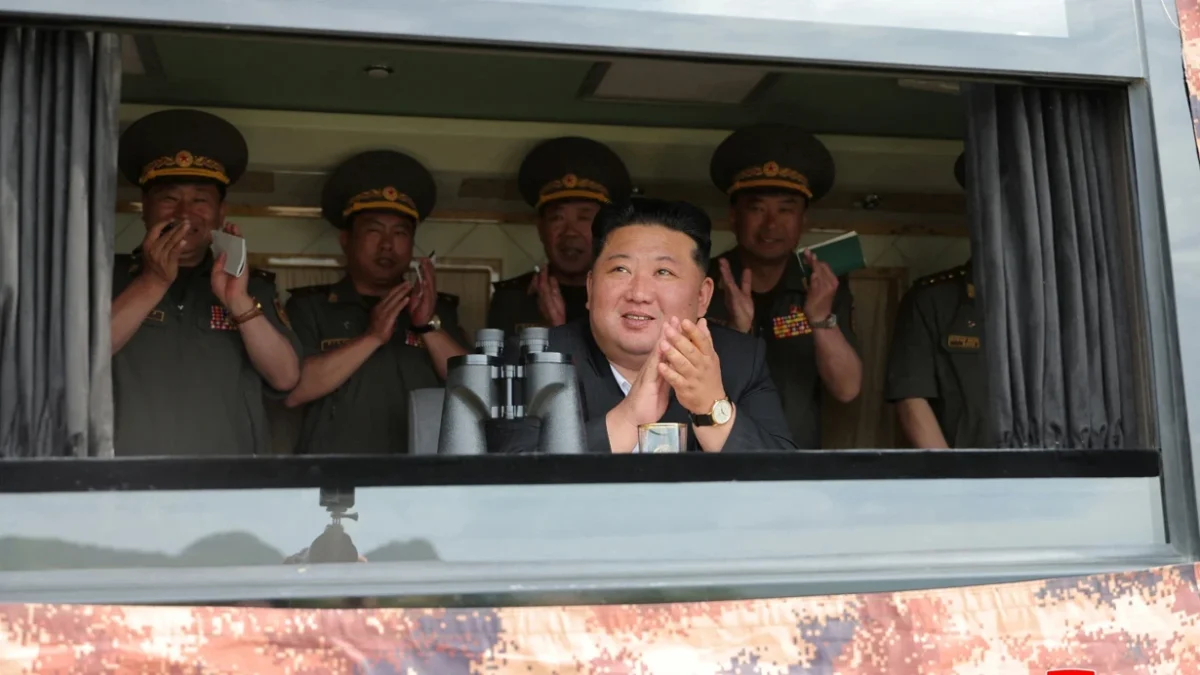 North Korean leader Kim oversaw tests of new weapons