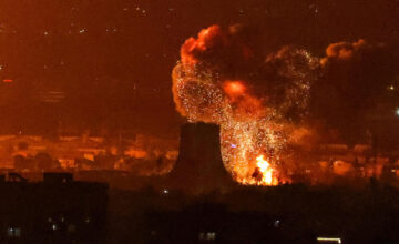 The US struck 20 Iranian targets overnight