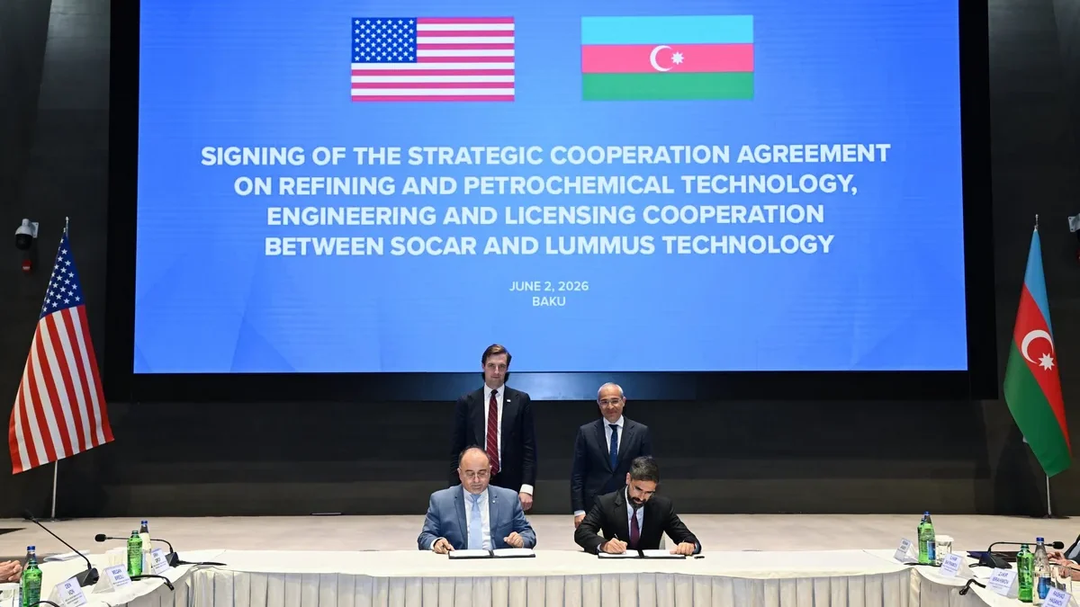 Azerbaijan has signed documents with “Oracle” and “Lummus Technology” companies